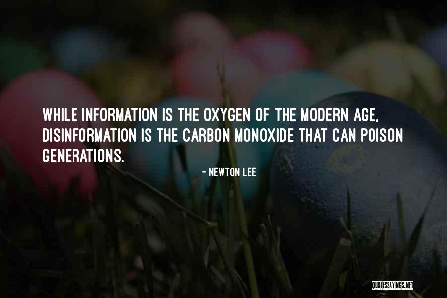 Information Age Quotes By Newton Lee