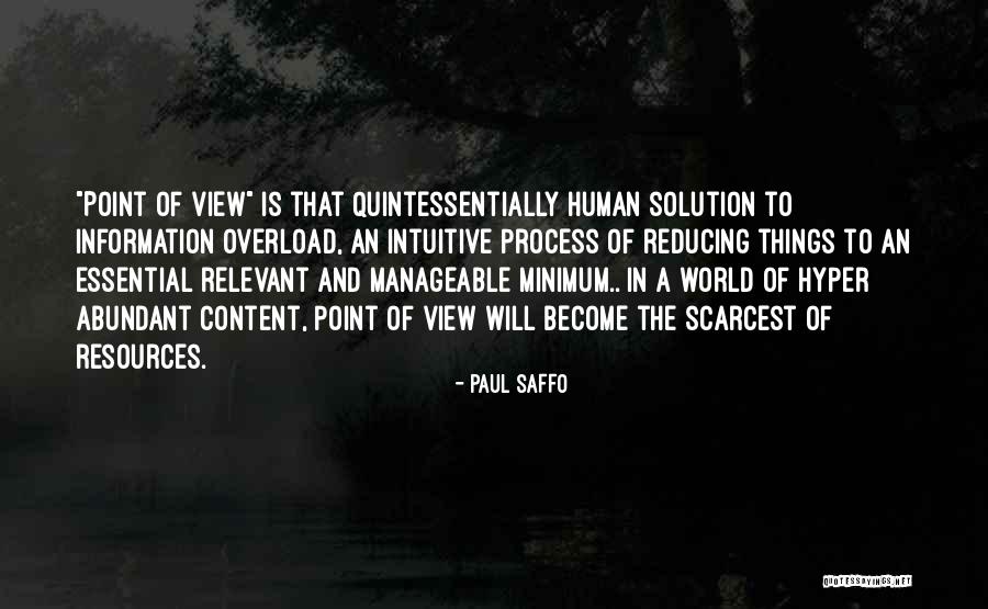 Information Age Quotes By Paul Saffo