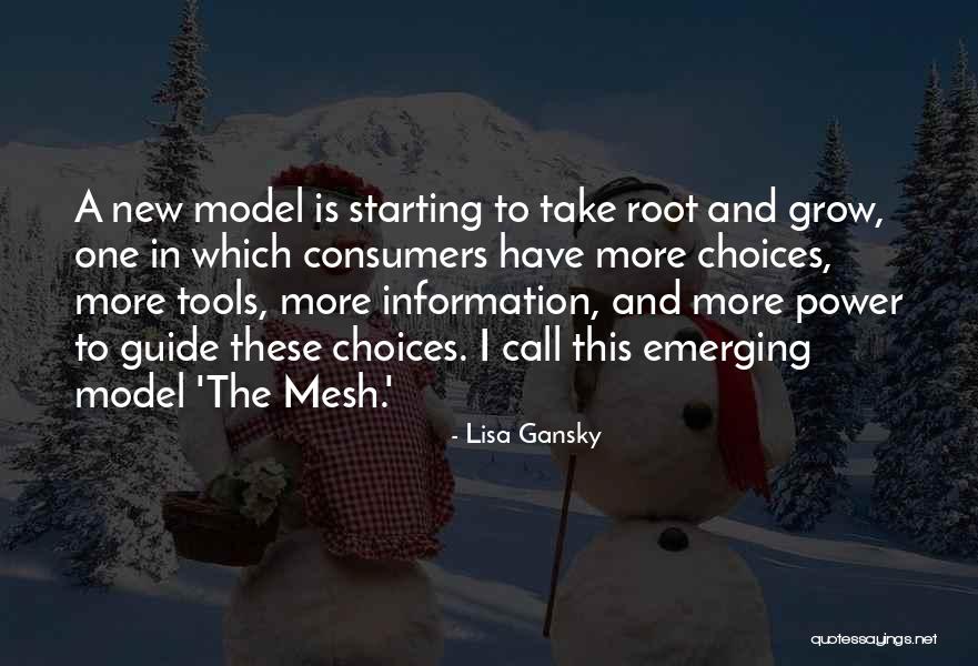 Information And Power Quotes By Lisa Gansky Information And Power Quotes By Lisa Gansky