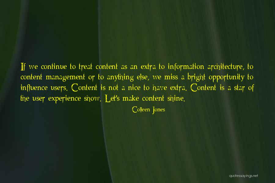 Information Architecture Quotes By Colleen Jones Information Architecture Quotes By Colleen Jones