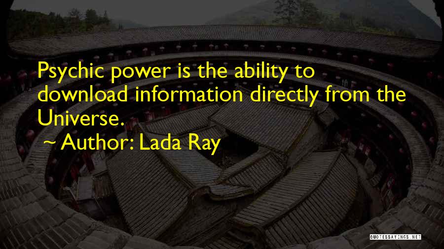 Information Is Power Quotes By Lada Ray