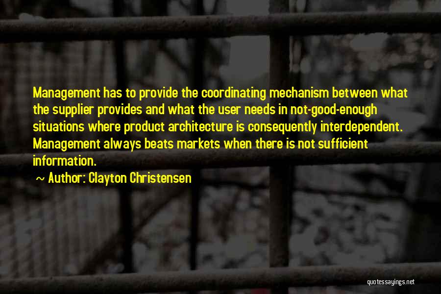 Information Management Quotes By Clayton Christensen