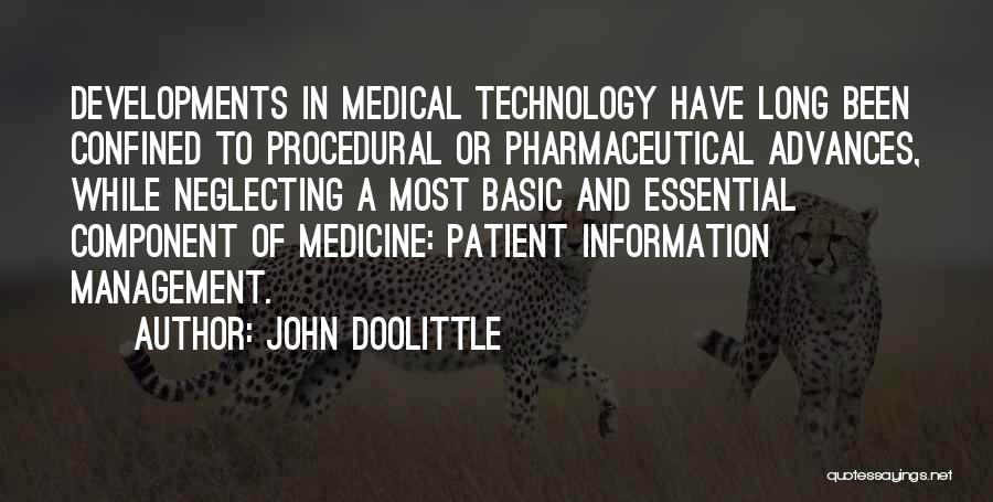 Information Management Quotes By John Doolittle