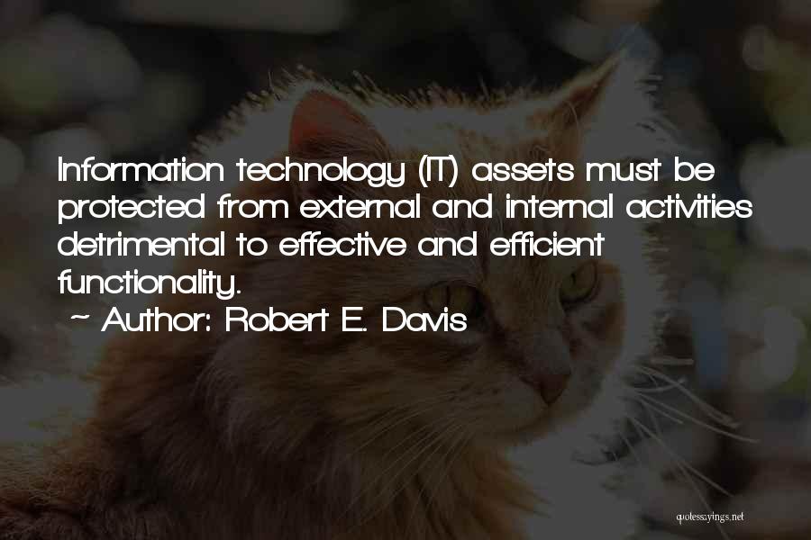 Information Security Management Quotes By Robert E. Davis