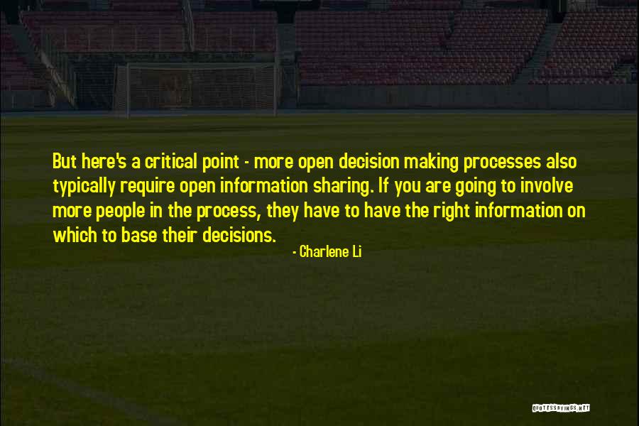Information Sharing Quotes By Charlene Li Information Sharing Quotes By Charlene Li