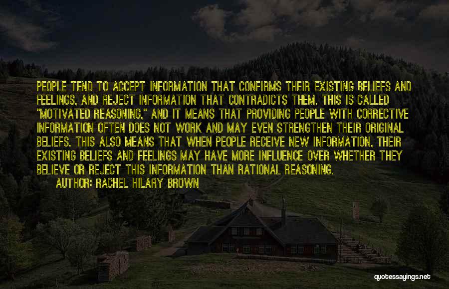Information System Quotes By Rachel Hilary Brown