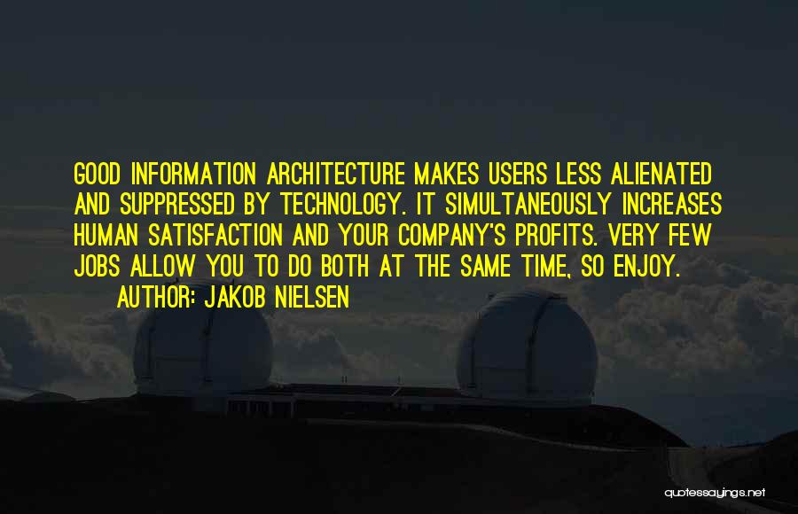 Information Technology Quotes By Jakob Nielsen