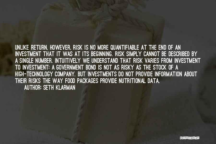 Information Technology Quotes By Seth Klarman