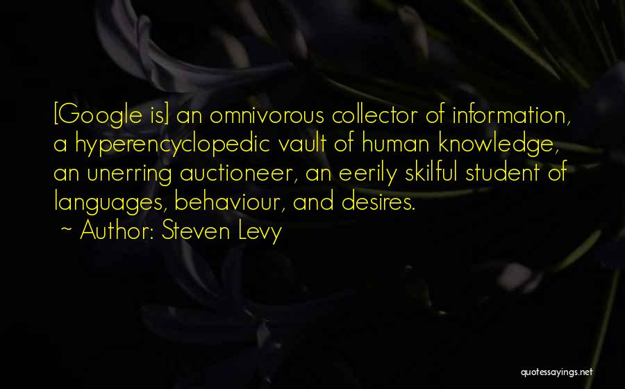 Information Technology Quotes By Steven Levy