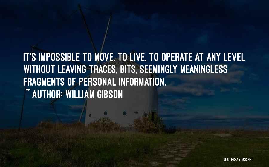 Information Technology Quotes By William Gibson