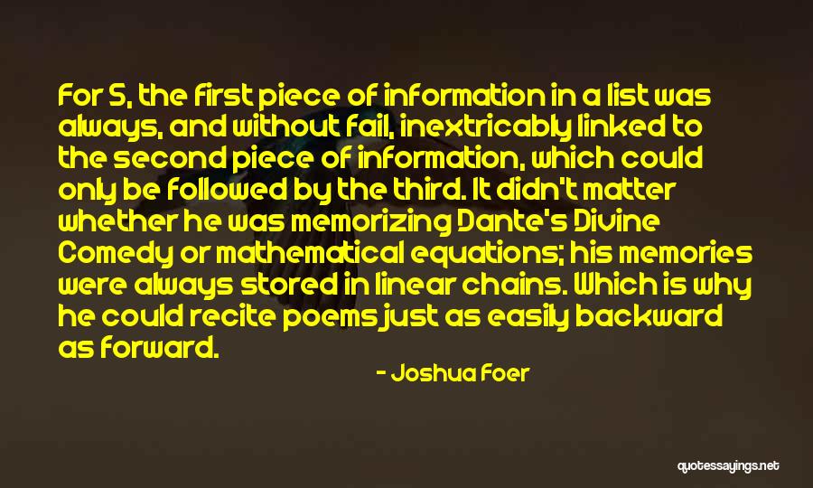 Information That Is Stored Quotes By Joshua Foer Information That Is Stored Quotes By Joshua Foer