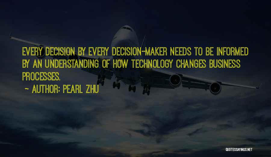 Informed Decision Quotes By Pearl Zhu