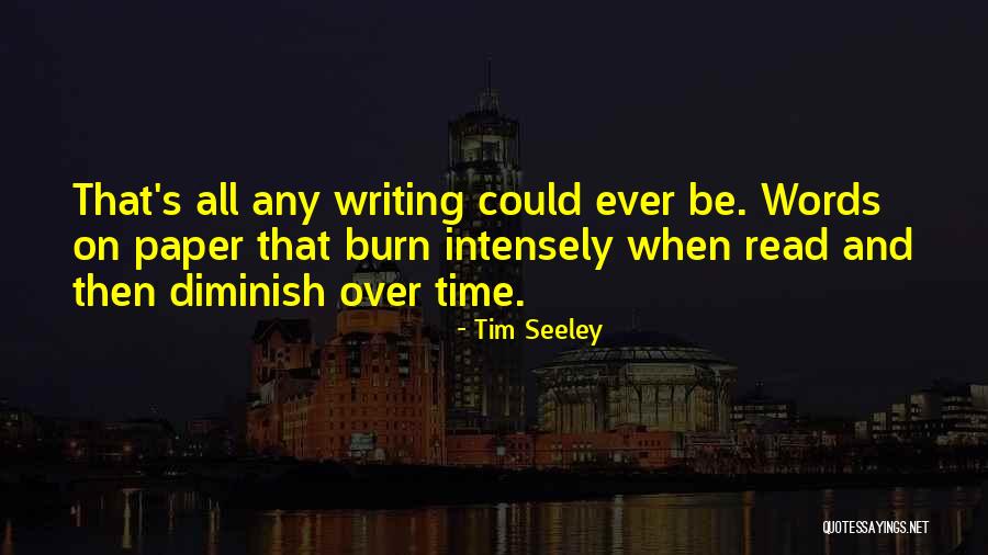 Informer Snow Quotes By Tim Seeley Informer Snow Quotes By Tim Seeley