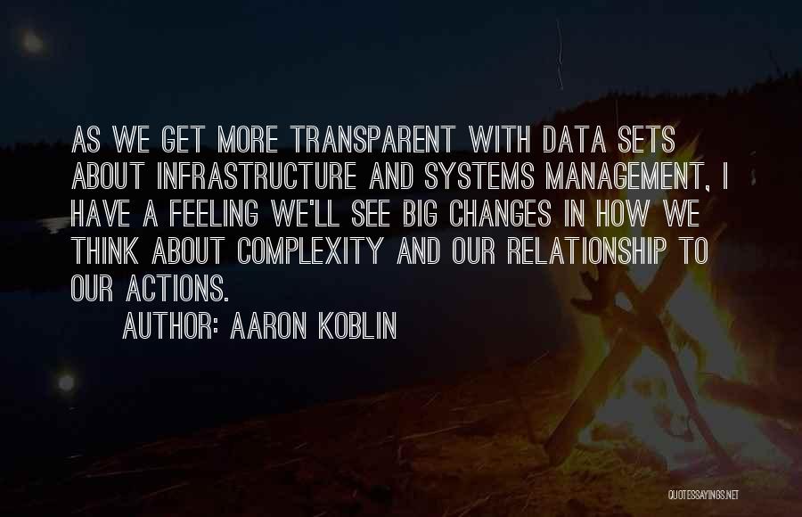 Infrastructure Quotes By Aaron Koblin