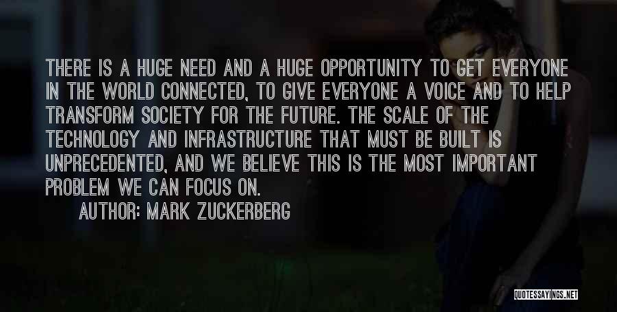 Infrastructure Quotes By Mark Zuckerberg