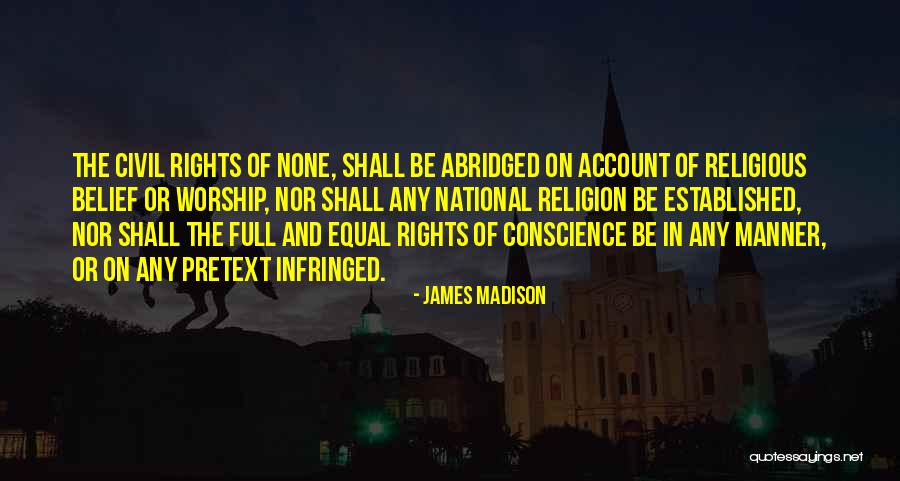 Infringed On Quotes By James Madison Infringed On Quotes By James Madison