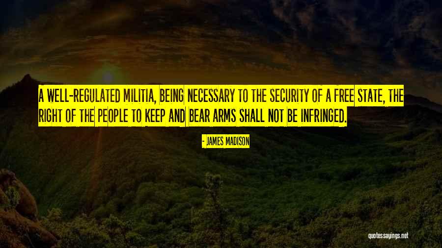 Infringed Second Quotes By James Madison Infringed Second Quotes By James Madison