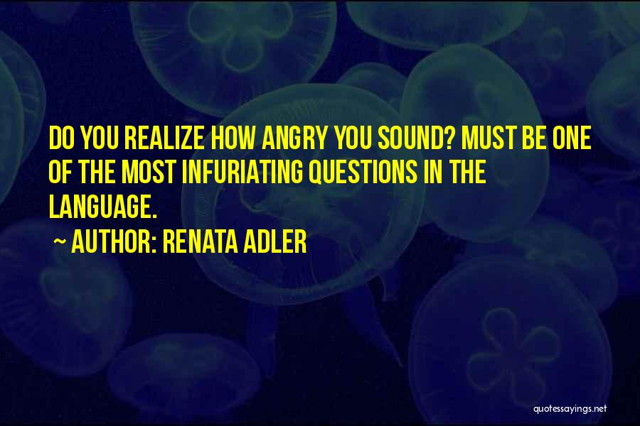 Infuriating Quotes By Renata Adler