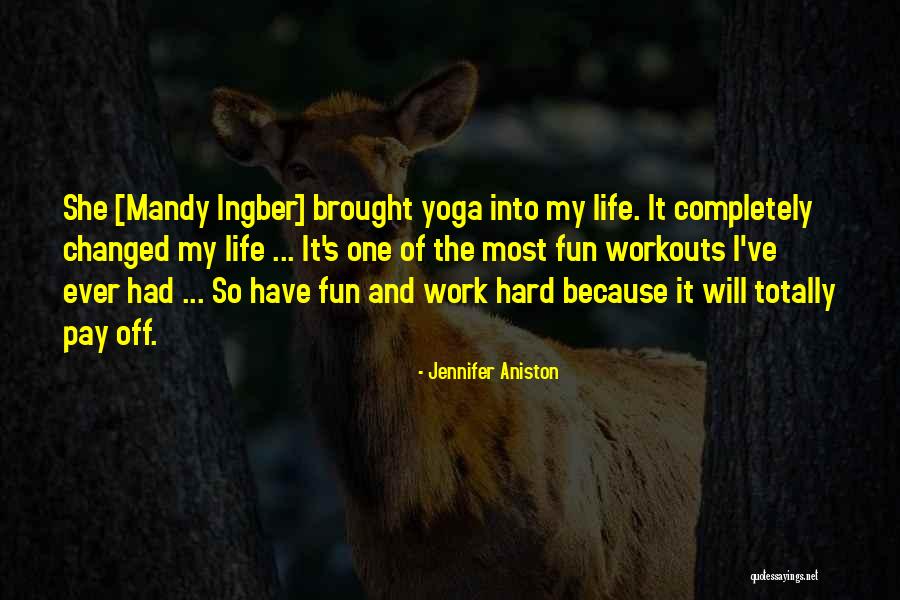 Ingber Quotes By Jennifer Aniston Ingber Quotes By Jennifer Aniston