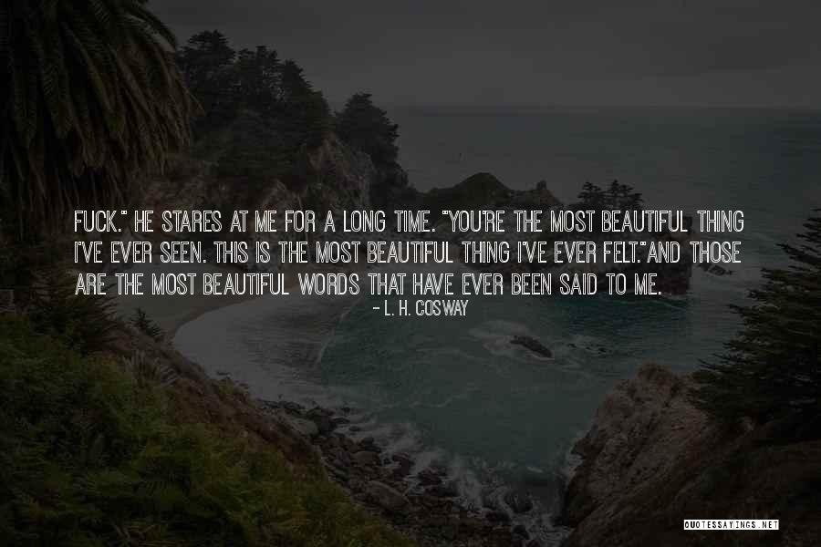 Ingemars Foder Quotes By L. H. Cosway Ingemars Foder Quotes By L. H. Cosway
