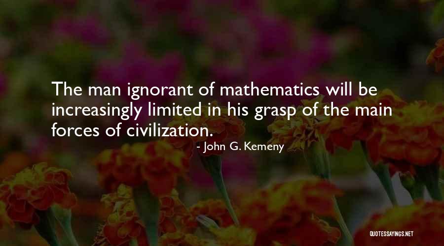 Inglesas In English Quotes By John G. Kemeny Inglesas In English Quotes By John G. Kemeny