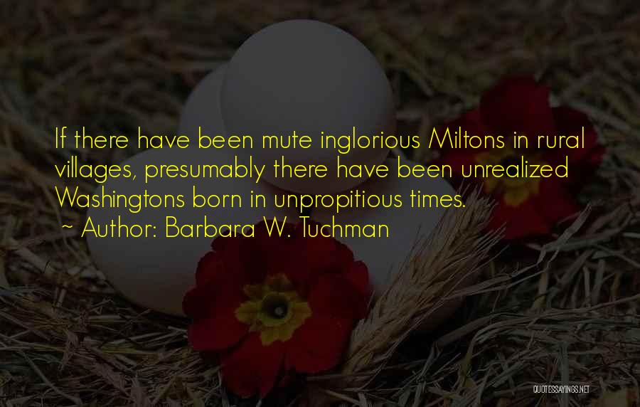 Inglorious Quotes By Barbara W. Tuchman