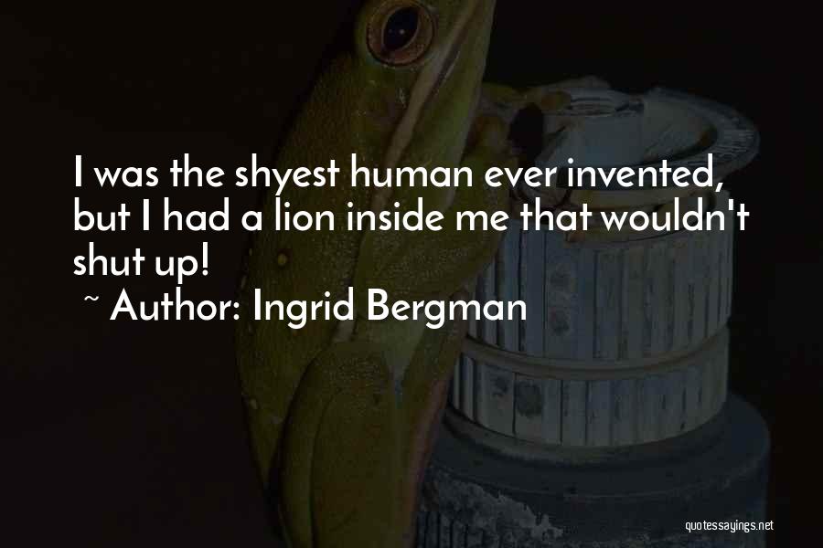Ingrid Bergman Quotes 1250936