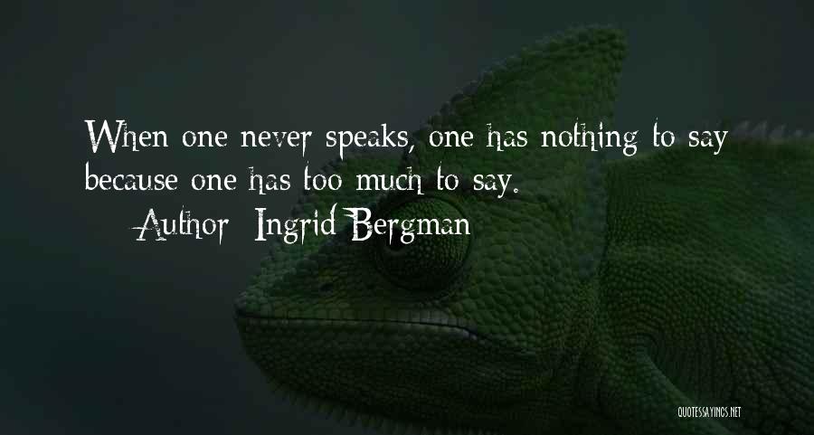 Ingrid Bergman Quotes 1421638