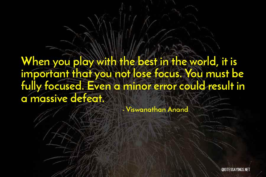 Ingtara Quotes By Viswanathan Anand