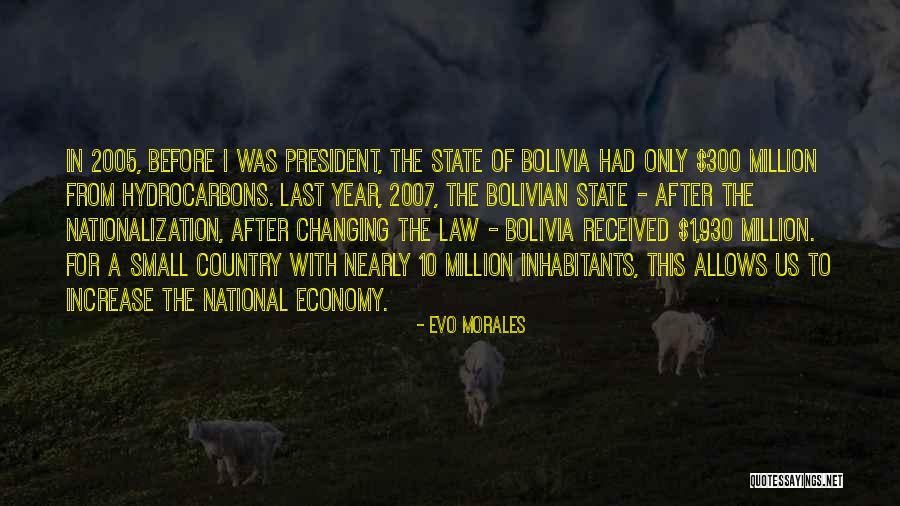 Inhabitants Quotes By Evo Morales Inhabitants Quotes By Evo Morales