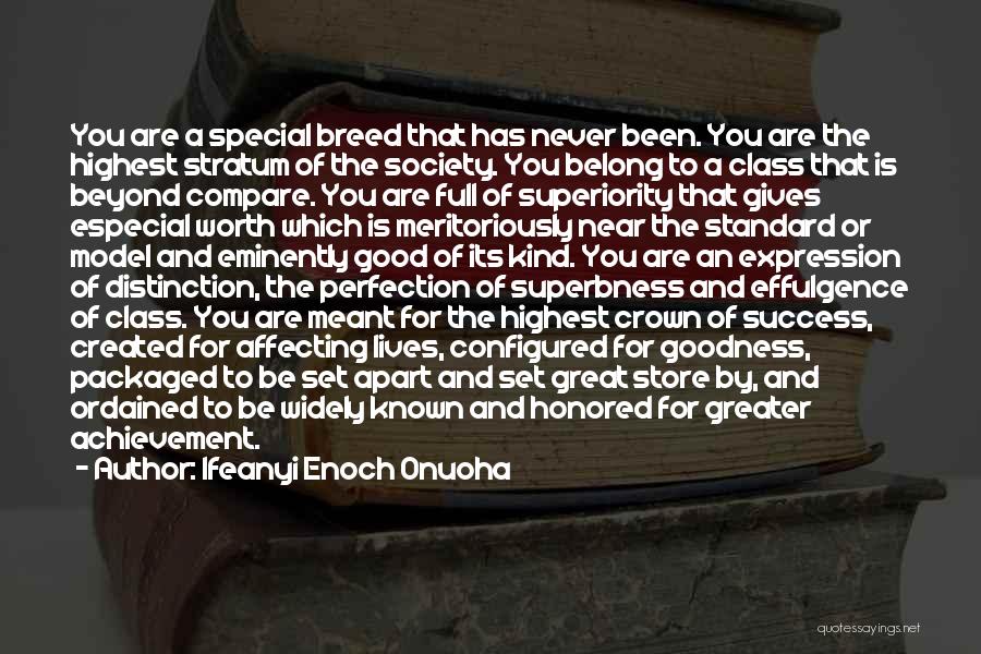 Inherent Goodness Quotes By Ifeanyi Enoch Onuoha