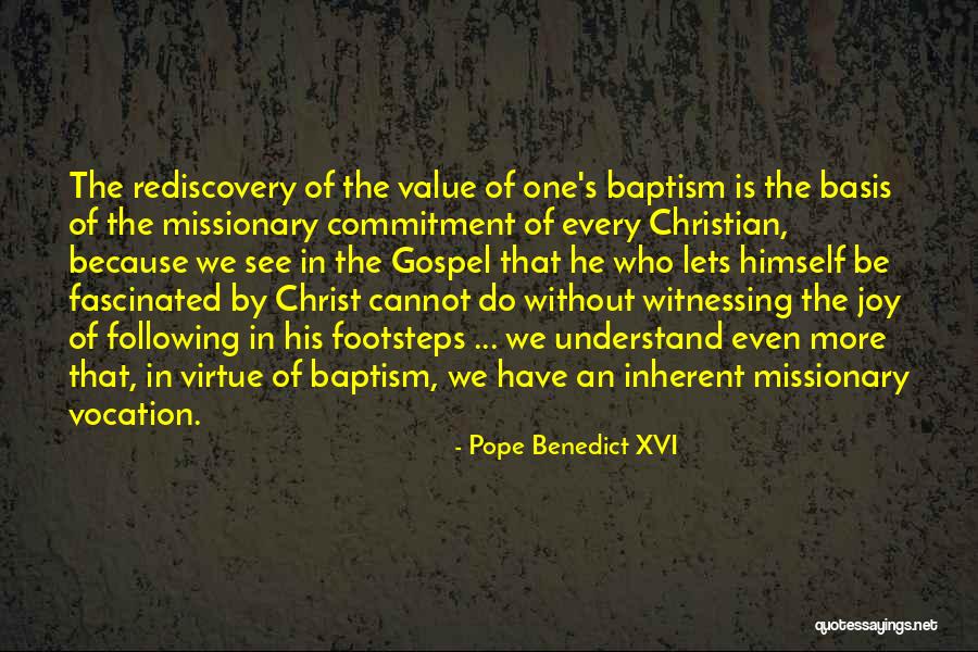 Inherent Value Quotes By Pope Benedict XVI Inherent Value Quotes By Pope Benedict XVI