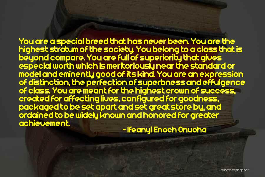 Inherent Worth Quotes By Ifeanyi Enoch Onuoha