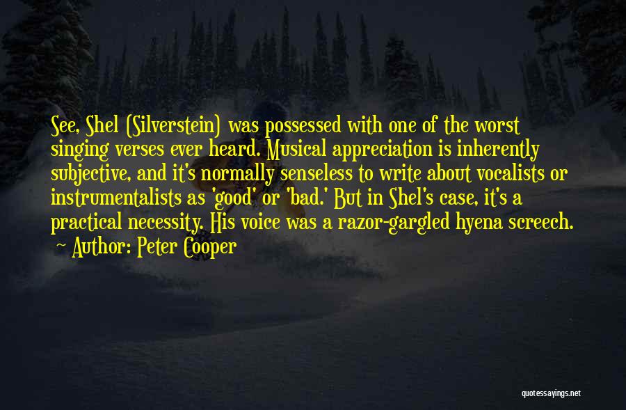 Inherently Good Quotes By Peter Cooper