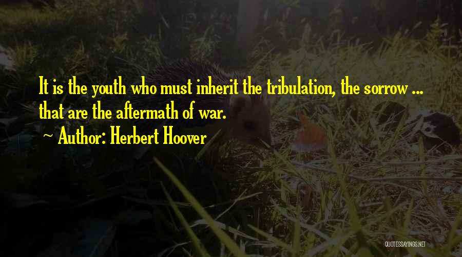 Inherit Quotes By Herbert Hoover