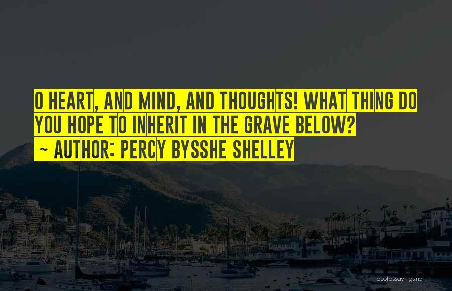 Inherit Quotes By Percy Bysshe Shelley