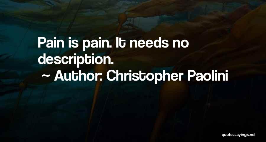 Inheritance Christopher Paolini Quotes By Christopher Paolini