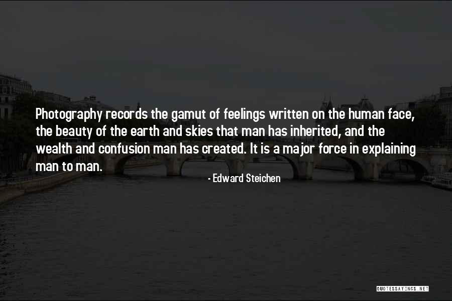 Inherited Wealth Quotes By Edward Steichen Inherited Wealth Quotes By Edward Steichen