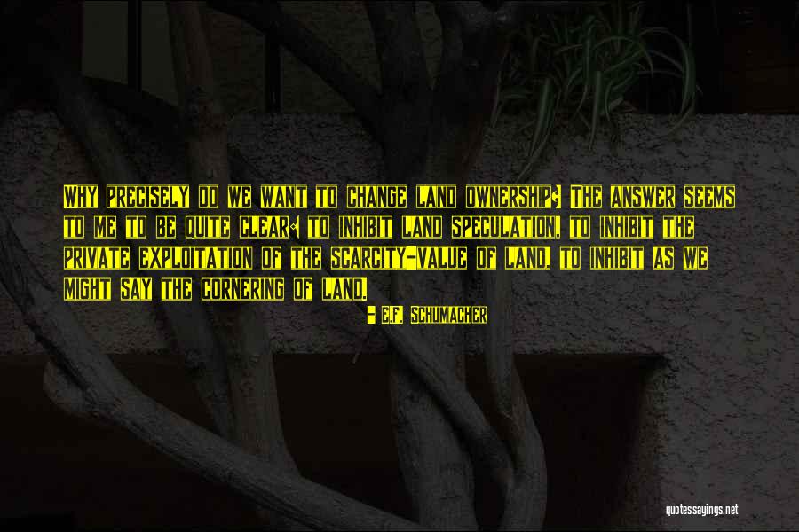 Inhibit Change Quotes By E.F. Schumacher Inhibit Change Quotes By E.F. Schumacher