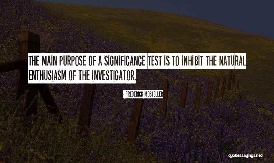 Inhibit Quotes By Frederick Mosteller Inhibit Quotes By Frederick Mosteller