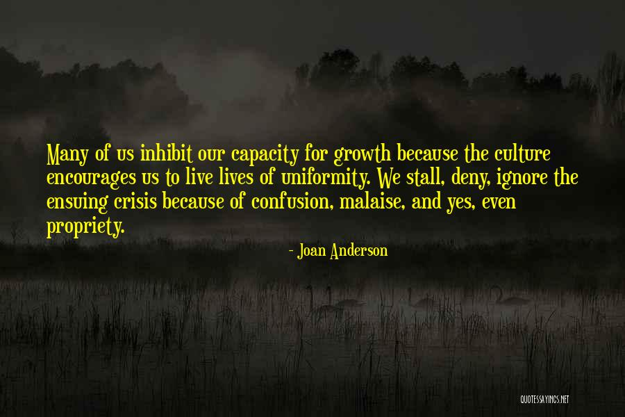Inhibit Quotes By Joan Anderson Inhibit Quotes By Joan Anderson