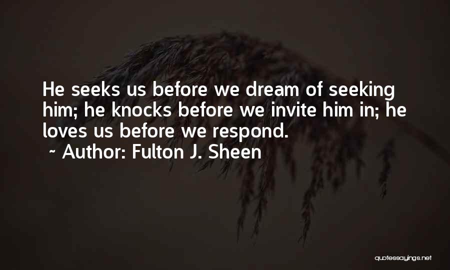 Inhibited Crossword Quotes By Fulton J. Sheen