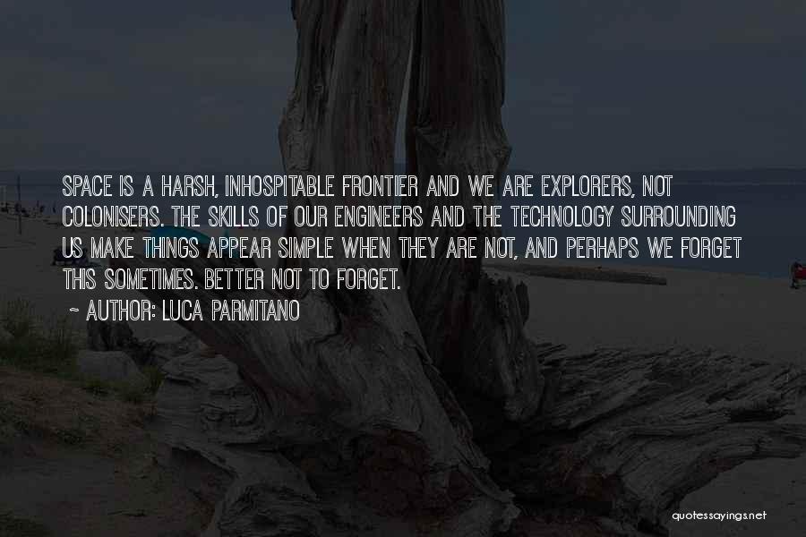 Inhospitable Quotes By Luca Parmitano
