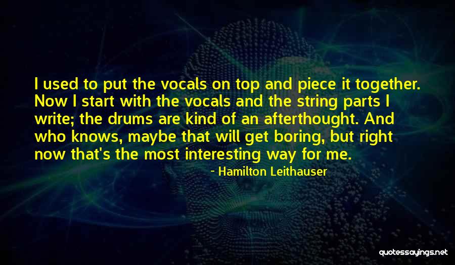 Iniciacion De Actividades Quotes By Hamilton Leithauser Iniciacion De Actividades Quotes By Hamilton Leithauser