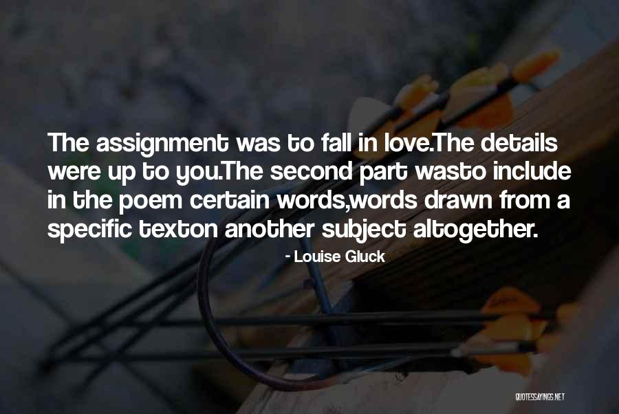 Iniciada A Execu O Quotes By Louise Gluck Iniciada A Execu O Quotes By Louise Gluck