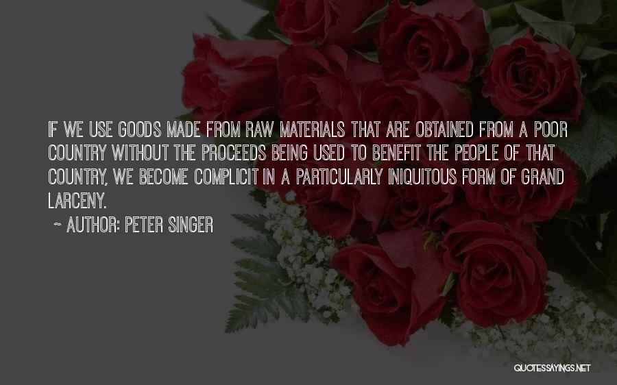 Iniquitous Quotes By Peter Singer
