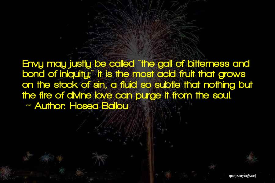 Iniquity Quotes By Hosea Ballou
