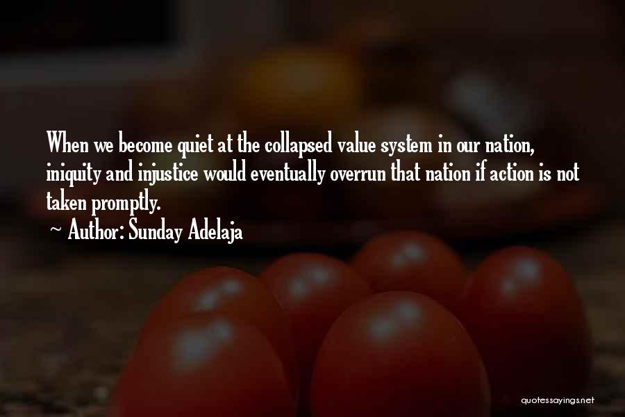 Iniquity Quotes By Sunday Adelaja