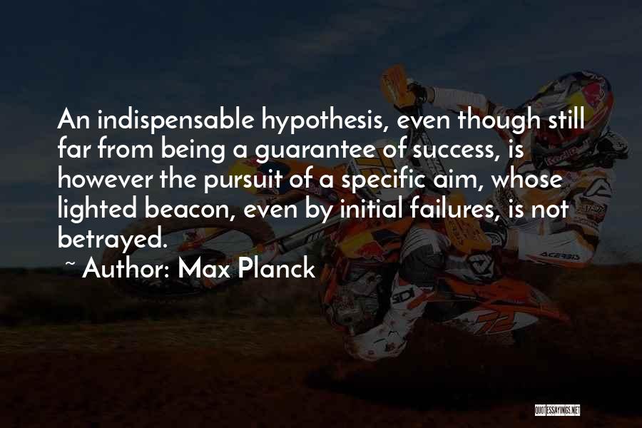 Initial Quotes By Max Planck