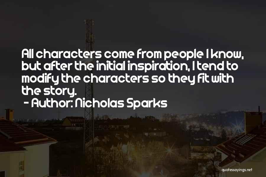 Initial Quotes By Nicholas Sparks